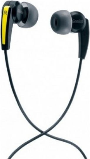 Genius 31710035101 In-ear Handsfree Headphones with Connector 3.5mm Black