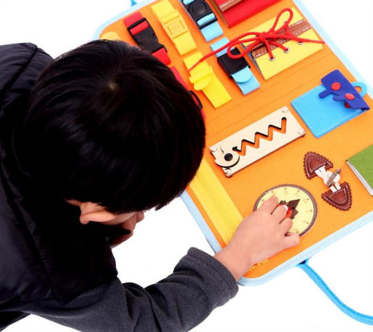 Busy Board Montessori Educational Game Knowledge for 3-6 Years Old