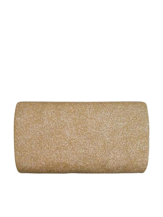 Vintage Geantă Glitter West Auriu