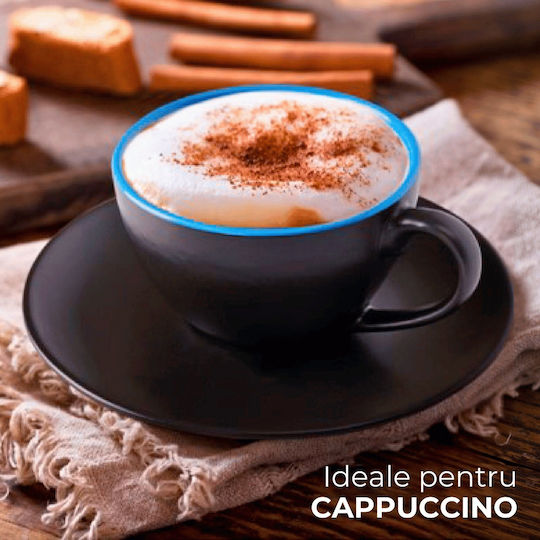 Miamio Σετ Φλιτζάνια Cappuccino Κεραμικά Πολύχρωμα 175ml 6τμχ