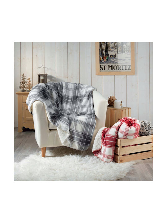 Douceur d'Intérieur Κουρτίνα με Τρουκς Λευκή 140x280εκ.