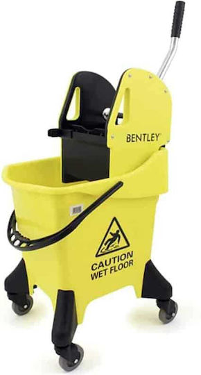 Abs Cleaning System Blue Wringer Cart 31lt