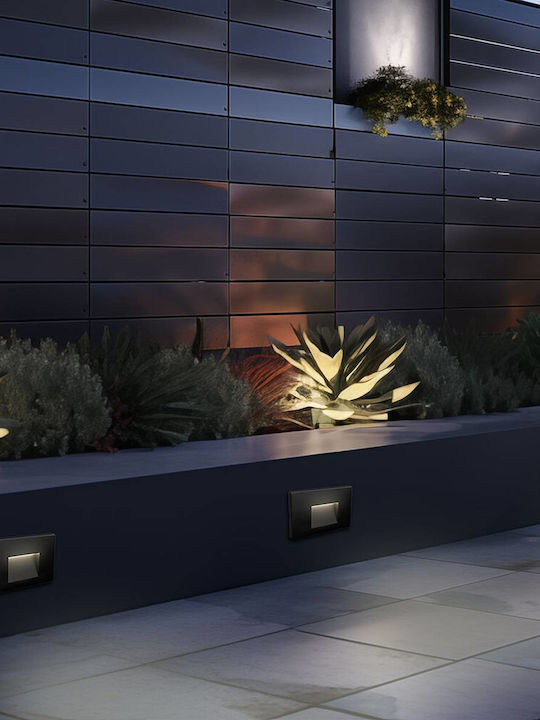 Braytron Στεγανό Επιτοίχιο Εξωτερικό Φωτιστικό LED 8.5x13.4εκ. Braytron Στεγανό Επιτοίχιο Εξωτερικό Φωτιστικό LED 8.5x13.4εκ.