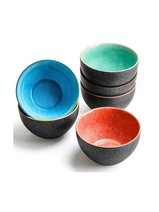 Miamio Bol de Servire Rotund Ceramică cu Diametru 14buc 6buc