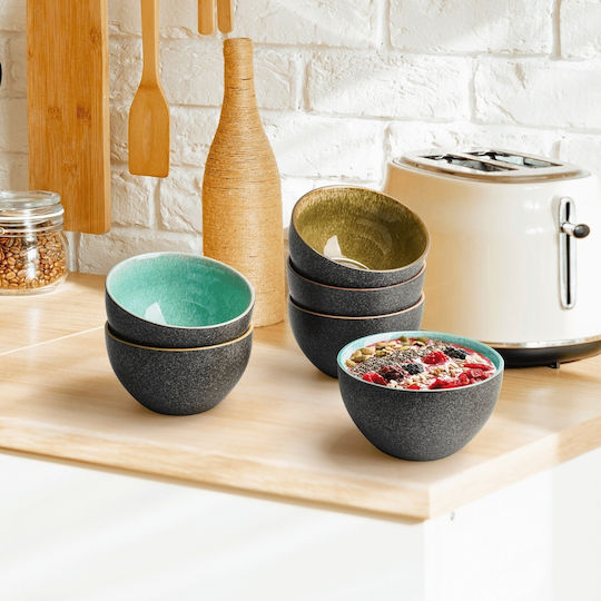 Miamio Bol de Servire Rotund Ceramică cu Diametru 14buc 6buc