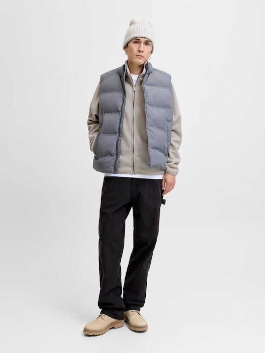 Ανδρική Ζακέτα Fleece Γκρι