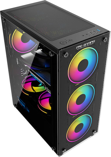 ProGaming Element Desktop PC (i7-9700/32GB DDR4/2TB SSD/GeForce GTX 1660 Super/W11 Home) Negru