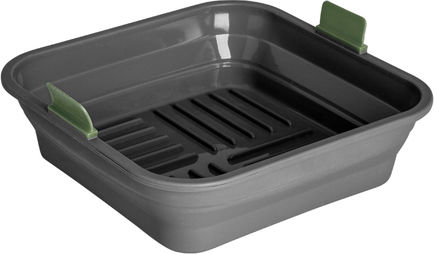 Silicone Baking Tray Air Fryer Square Collapsible 22x22x6 Fest 4943041