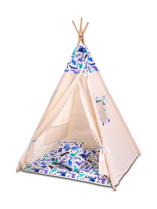 Kidizi Kids Indian Teepee Play Tent Blue