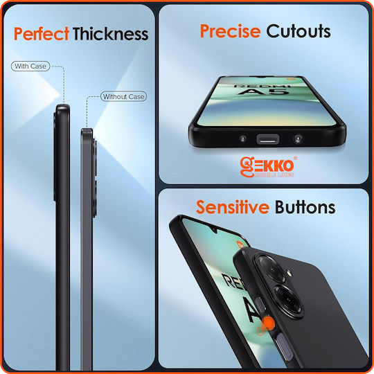 Back Cover Silicon 2mm Negru (Redmi A5)