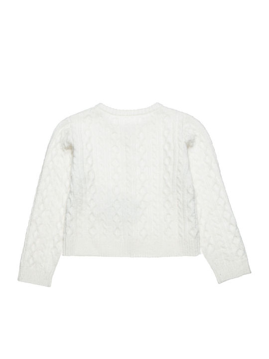 Kids' Sweater Long Sleeve Ecru