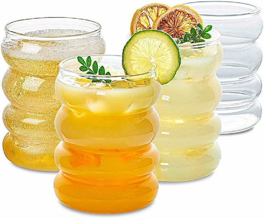 Yuk Glass Water / Cocktail/Drinking made of Glass 370ml