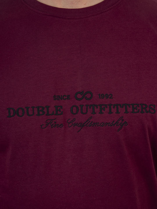 T-Shirt Burgundisch