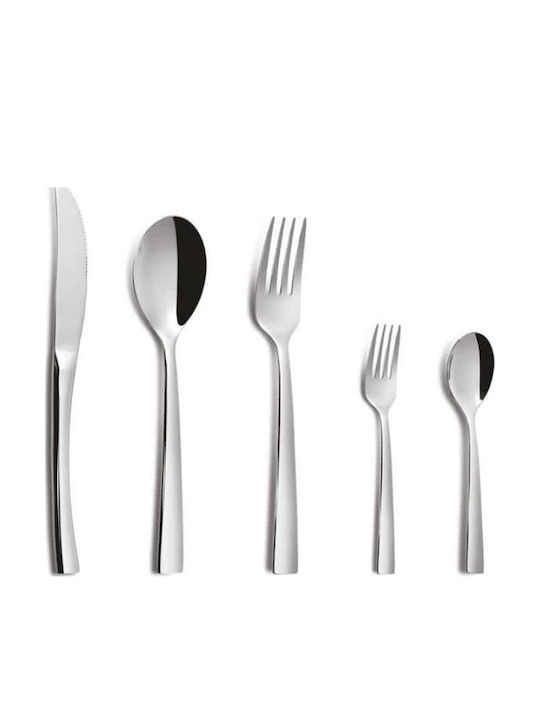 Comas Besteckset Edelstahl Silber 60Stück