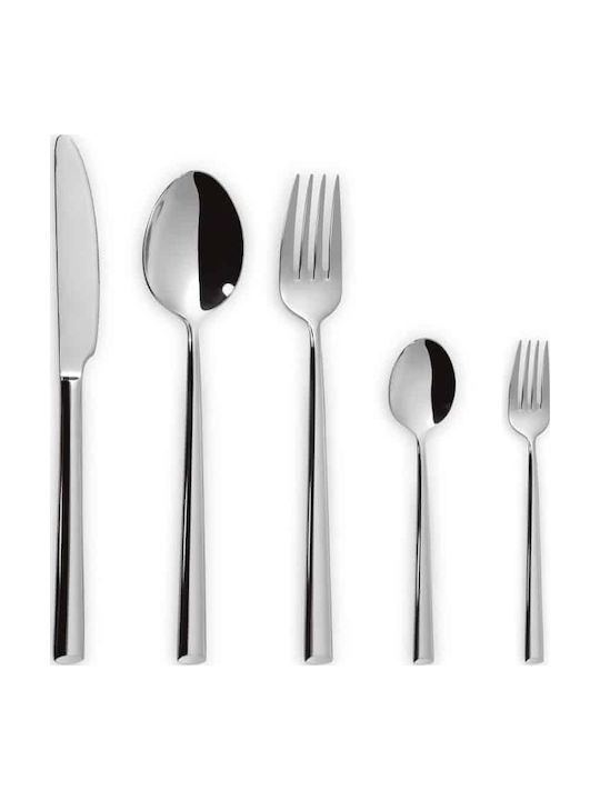 Comas Set de Tacâmuri Inoxidabil Argintiu 60buc