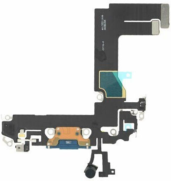 Kabel mit Anschluss zum Aufladen in Blau Farbe für iPhone 13 Mini