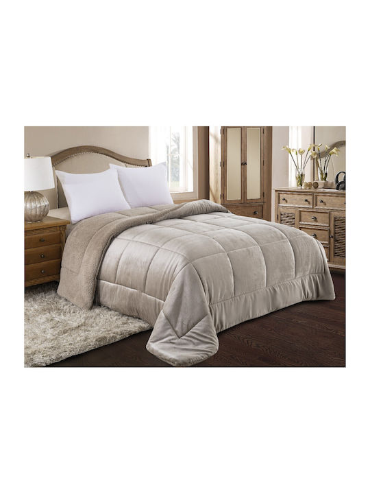 Adam Home Duvet Cover Queen 220x240cm 805 Taupe 740 GSMGsm