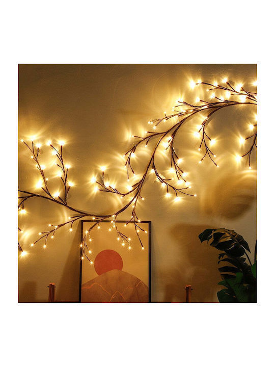 144 Λαμπάκια LED Θερμό Λευκό USB σε Σειρά 144 Λαμπάκια LED Θερμό Λευκό USB σε Σειρά