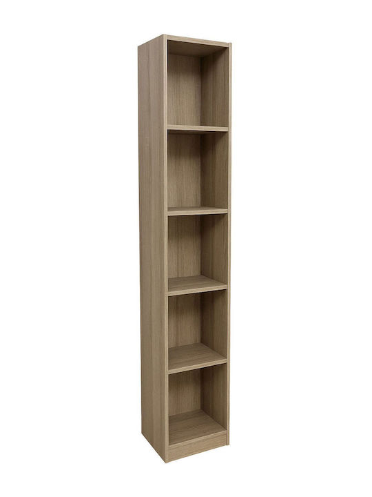 Βιβλιοθήκη Eliot 5s Μπεζ 30x30x180εκ.