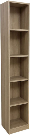 Bibliothek Eliot 5s Beige 30x30x180cm