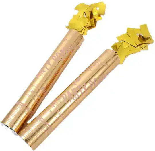 Confetti Party Popper Auriu 25gr 6buc