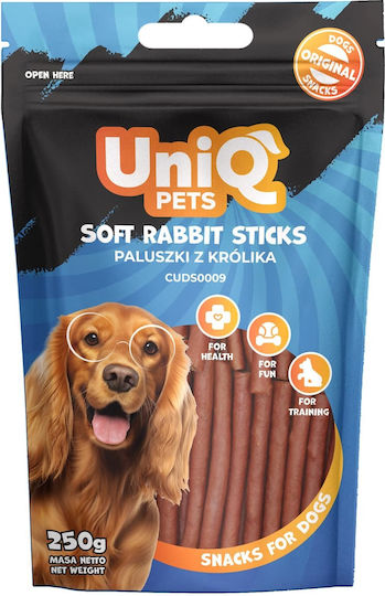 Uniq Leckerli Sticks für Hunde mit Kaninchen 250gr
