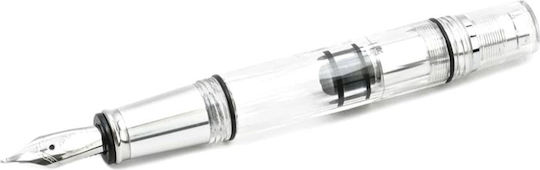 Twsbi Diamond Mini Al Писалка за Писане Fine Прозрачна