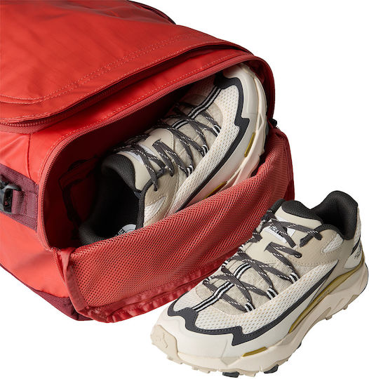 The North Face Base Camp Sack Voyage Back 42lt Red Fabric L58.4xW25.9xH37.3cm
