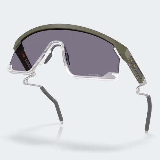 Oakley Bxtr Metal Sunglasses Matte Moss Prizm Grey