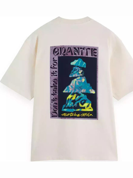 Artwork T-shirt Λευκό