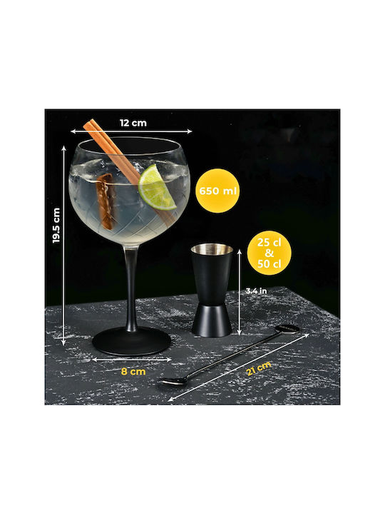 Miamio Set de pahare Cocteiluri din Sticlă 650ml 2buc