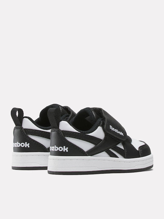 Royal Prime Kids Sneakers with Scratch White