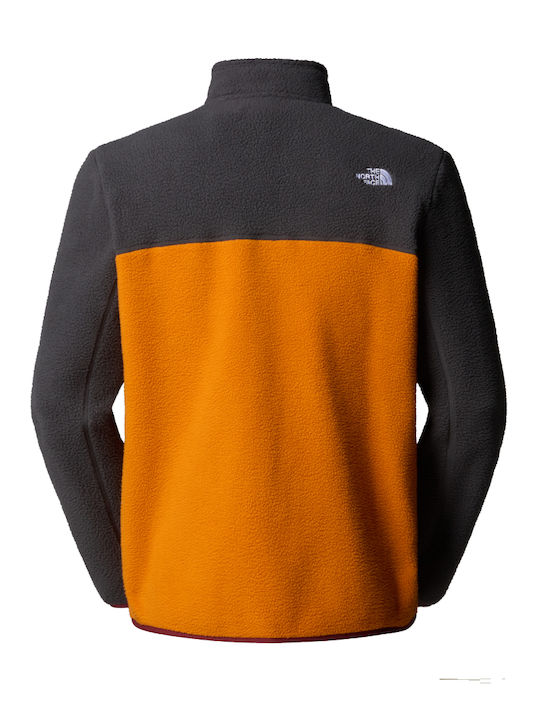 Ανδρική Ζακέτα Fleece Πορτοκαλί