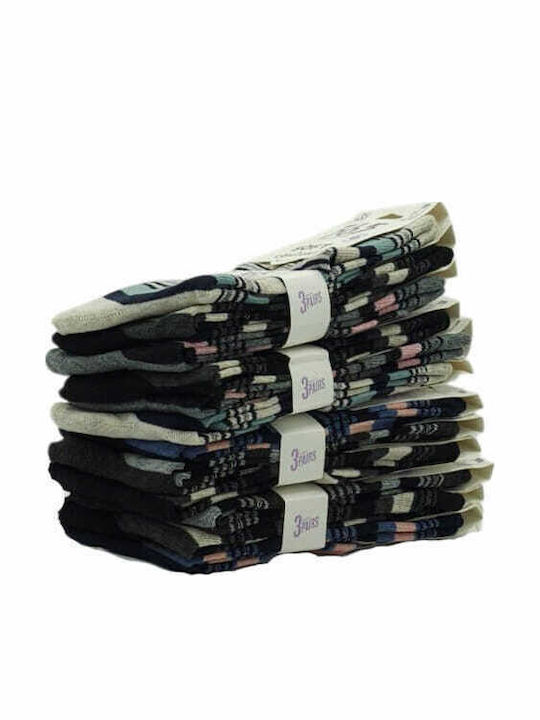 365 Charm Socks Γυναικείες Κάλτσες Multicolour 12Pack