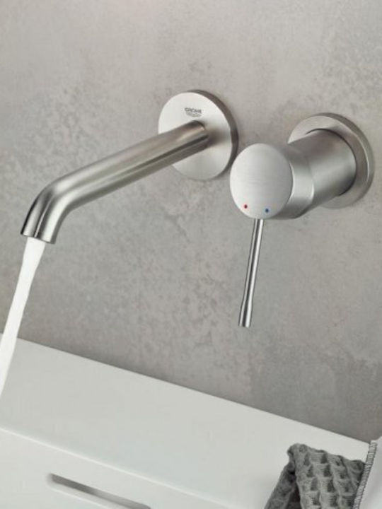 Grohe Mixing Tall Sink Faucet Silver