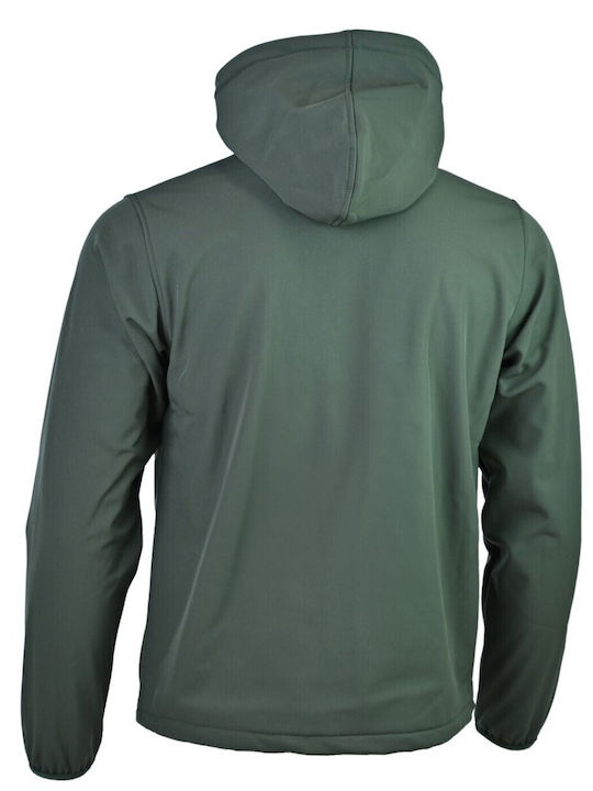 Winter Jacket Softshell Waterproof and Windproof Khaki