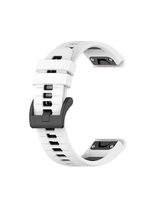 Каишка Бял (Fenix 5S/5S Plus/6S/6S Pro/7S/7S Pro/8 (43mm)) Каишка Бял (Fenix 5S/5S Plus/6S/6S Pro/7S/7S Pro/8 (43mm))