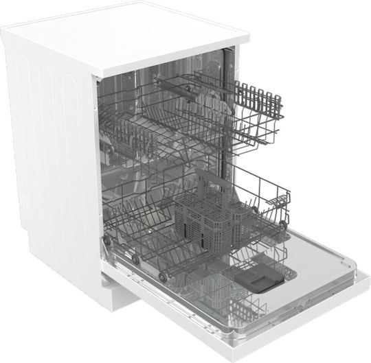 Hisense Freistehender Geschirrspüler für 14 Gedecke B60xH85cm Weiß
