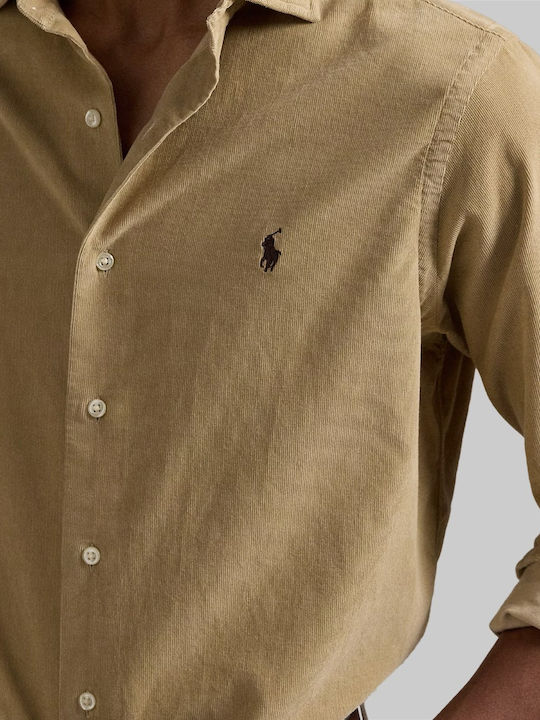 Shirt Дълъг ръкав Риза на Райета Beige