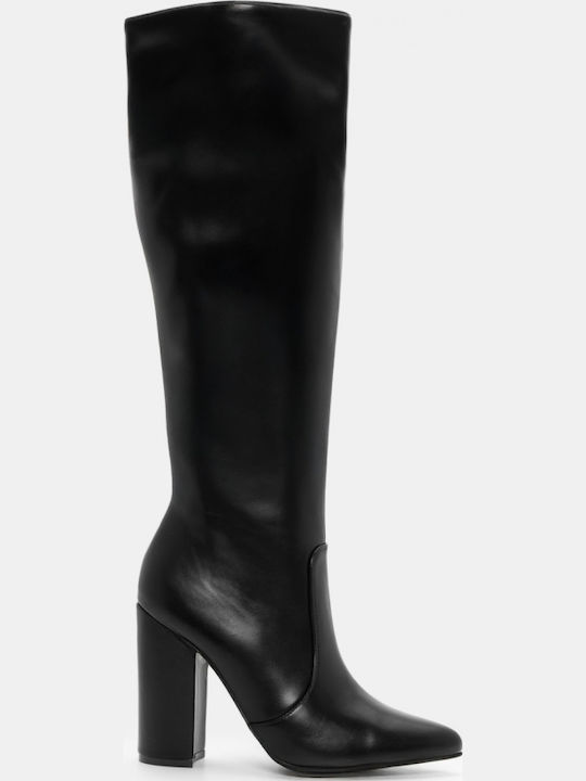 Leather Women's Boots Black