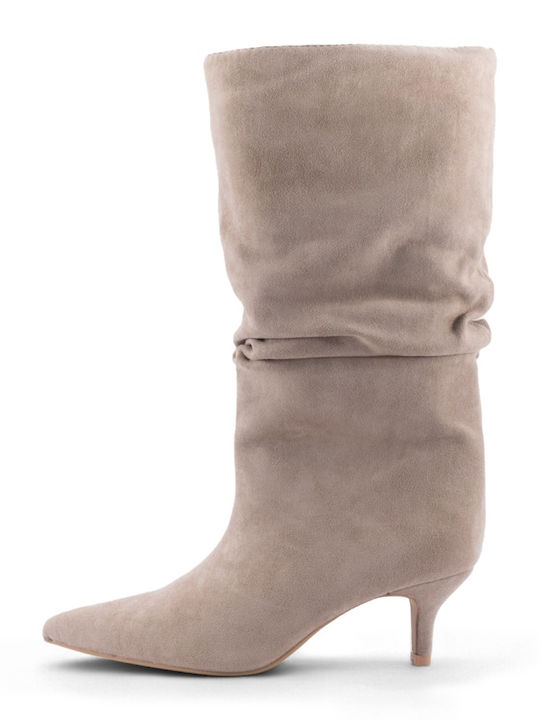 Suede Women's Boots Brown
