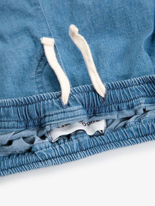 Kinder Schlaghose Jeans Light Denim