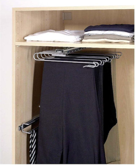 Wenko Schrankbügel für Hosen Metallisch Gray 5971100 1Stück