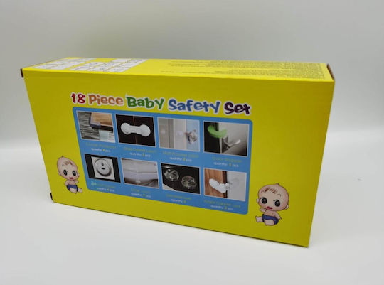 OptiSmart Cabinet & Drawer Lock with Sticker made of Plastic 1pcs