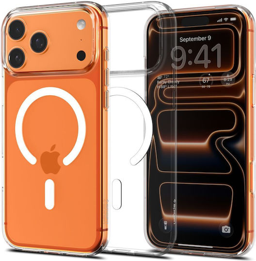 Spigen Liquid Crystal MagFit Back Cover Silicon Clear White (iPhone 17 Pro)