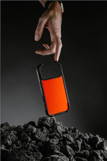 Nomad Back Cover Plastic 1.11mm Orange (iPhone 17 Pro Max)
