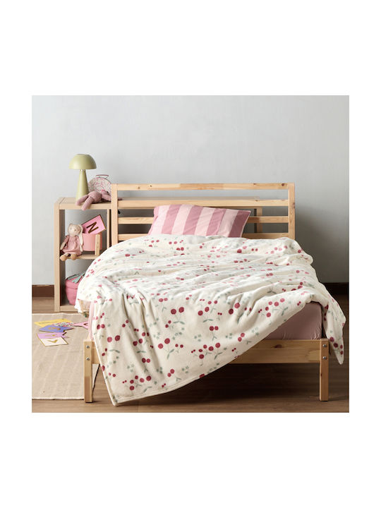 Kentia Blanket Fleece Cherry Cherry 220x160cm