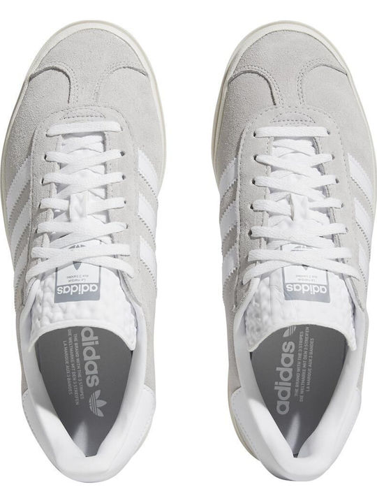 Gazelle Bold Flatforms Sneakers Grey Two / Cloud White / Core White