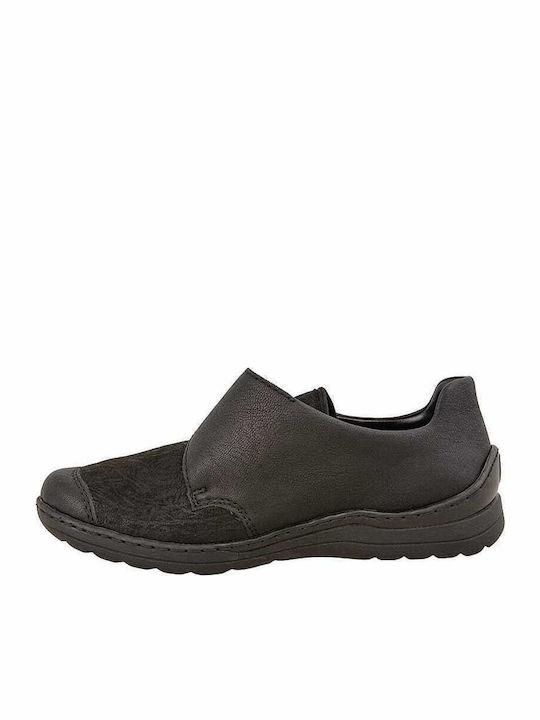 Women's Moccasins in Black Color