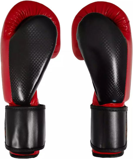 Olympus Sport Kids Boxing Gloves Leather for Match Red